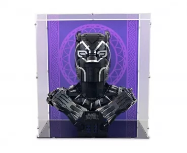 76215 Black Panther - Acryl Vitrine Lego