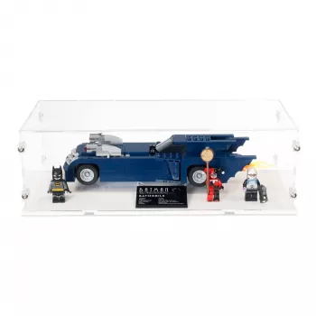 76274 Batman With Batmobile Vs. Harley Quinn And Mr.Freeze Display Case