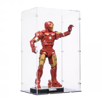 76344 Iron Man Mark 3 Sammleredition - Acryl Vitrine Lego