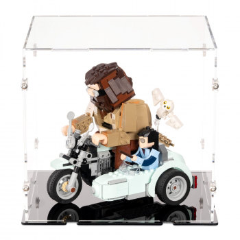 Preview: 76443 Hagrids und Harrys Motorradtour - Acryl Vitrine Lego