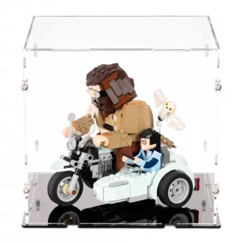 76443 Hagrids und Harrys Motorradtour - Acryl Vitrine Lego