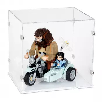 76443 Hagrids und Harrys Motorradtour - Acryl Vitrine Lego
