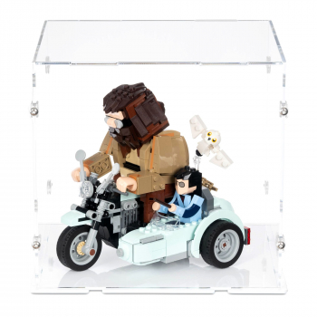 Preview: 76443 Hagrids und Harrys Motorradtour - Acryl Vitrine Lego