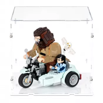 76443 Hagrids und Harrys Motorradtour - Acryl Vitrine Lego
