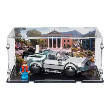 77256 Time Machine from Back to the Future - Display Case