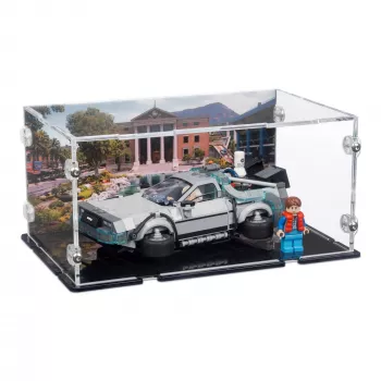 77256 Time Machine from Back to the Future - Display Case