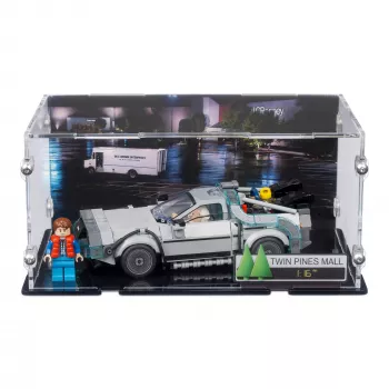 77256 Time Machine from Back to the Future - Display Case