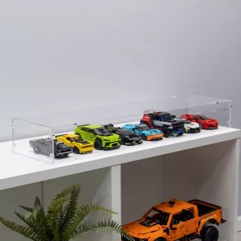 8x Lego Speed Champions (XL) Display Case