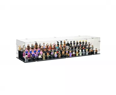 80 Lego Minifiguren - Acryl Vitrine