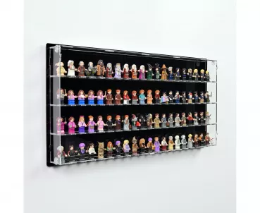 80 LEGO Minifigures Wall Display Case