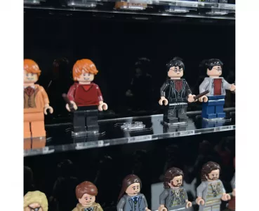 80 Lego Minifiguren - Acryl Wand Vitrine