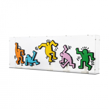 Preview: 31216 Keith Haring – Dancing Figures - Display Case