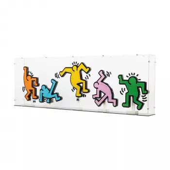 31216 Keith Haring – Dancing Figures - Display Case