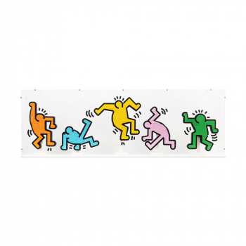 Preview: 31216 Keith Haring – Dancing Figures - Display Case