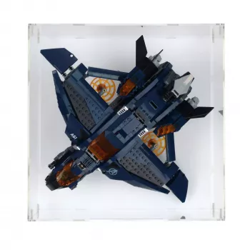 76126 Ultimativer Avengers Quinjet - Acryl Vitrine Lego