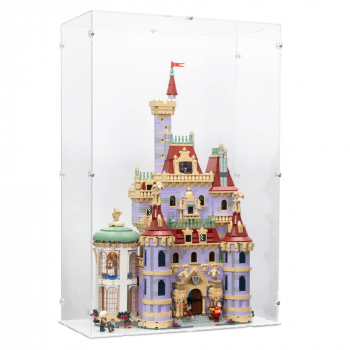 Preview: 43263 Disney Beauty and the Beast Castle - Display Case