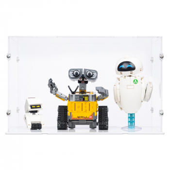 Preview: 43279 Disney WALL-E und EVE - Acryl Vitrine Lego