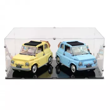 10271/ 77942 Fiat 500 Double Car Collection - Lego Acryl Vitrine