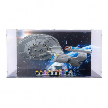 Preview: 10356 Star Trek: U.S.S. Enterprise NCC-1701-D - Acryl Vitrine Lego