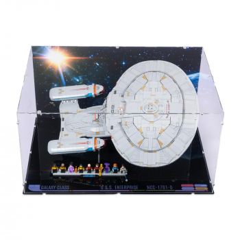 Preview: 10356 Star Trek: U.S.S. Enterprise NCC-1701-D - Acryl Vitrine Lego