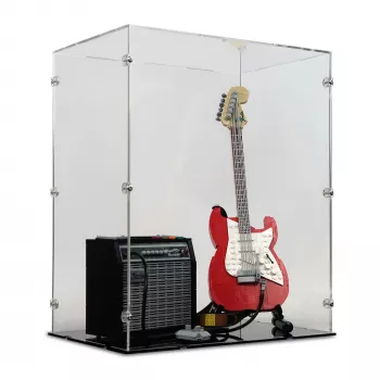 21329 Fender Stratocaster - Acryl Vitrine Lego