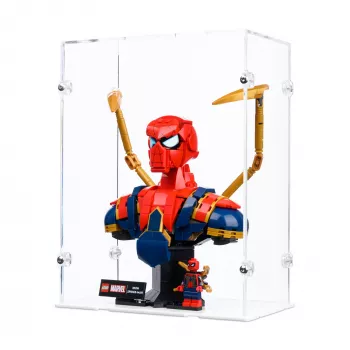 76326 Iron Spider-Man Bust - Display Case