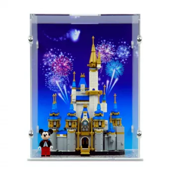 40478 Kleines Disney Schloss - Acryl Vitrine Lego