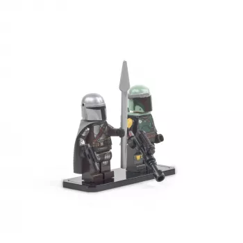 Display Plate for 2 LEGO Minifigures (Pack of 5)