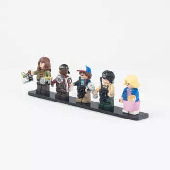 Display Plate for 5 LEGO Minifigures (Pack of 5)