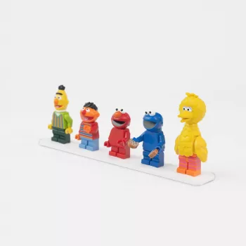 Displayständer für 5 LEGO Minifiguren (5er Pack)