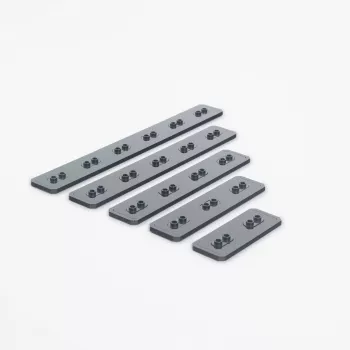 Mixed Bundle of 5 Acrylic Display Plates for LEGO Minifigures