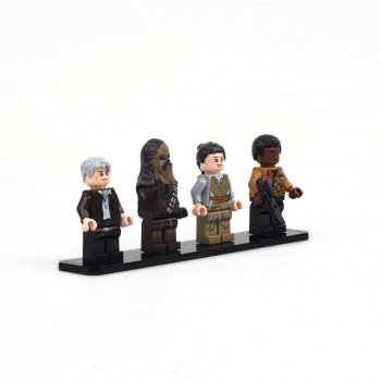 Preview: Displayständer für 4 LEGO Minifiguren (5er Pack)