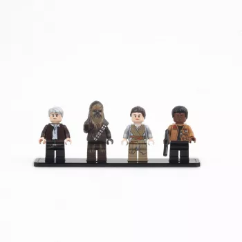 Displayständer für 4 LEGO Minifiguren (5er Pack)