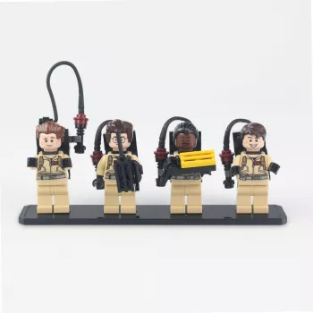 Display Plate for 4 LEGO Minifigures (Pack of 5)