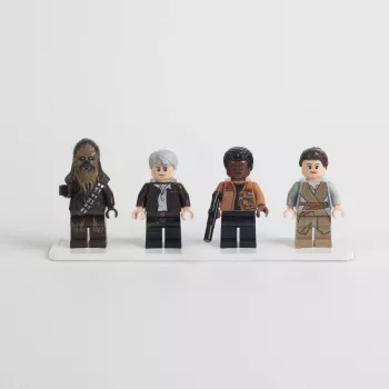 Displayständer für 4 LEGO Minifiguren (5er Pack)