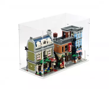 2x Lego Modular Buildings (H36) - Acryl Vitrine Lego