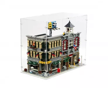 2x LEGO Modular Buildings (H43) Display Case