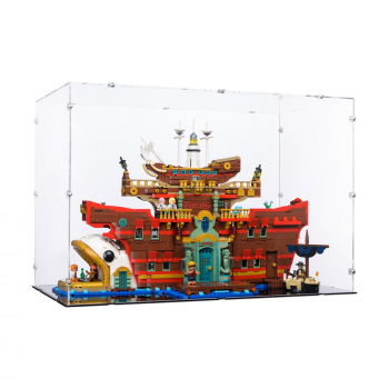 Preview: 75640 One Piece Baratie, das Schwimmende Restaurant - Acryl Vitrine Lego