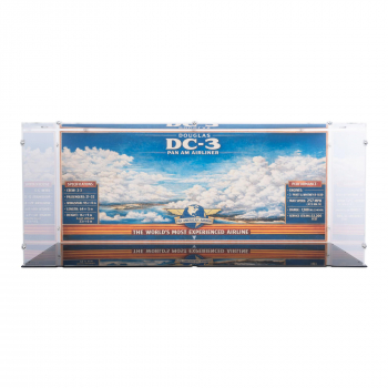 11378 Douglas DC-3 PAN AM Airliner - Display Case