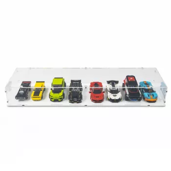 8x Lego Speed Champions (XL) - Acryl Vitrine Lego