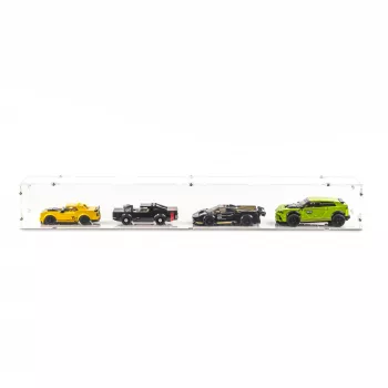 4x Lego Speed Champions Display Case