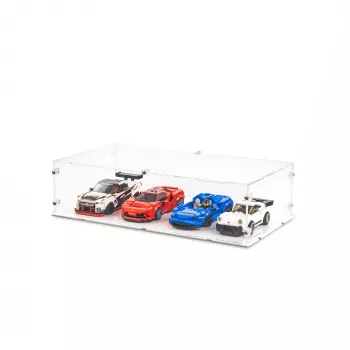 4x Lego Speed Champions (XL) Display Case