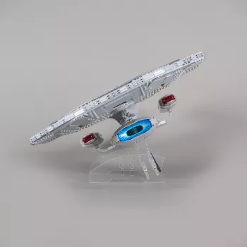 2in1 Acryl Ständer für 10356 Star Trek: U.S.S. Enterprise NCC-1701-D