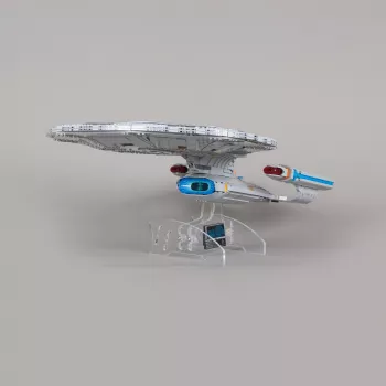 2in1 Acryl Ständer für 10356 Star Trek: U.S.S. Enterprise NCC-1701-D