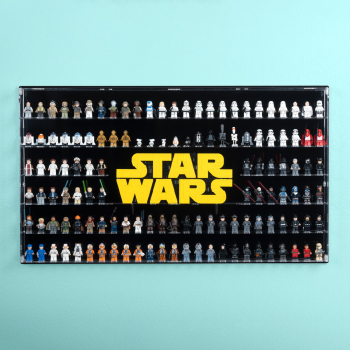 Preview: Wandvitrine LEGO® Star Wars für 128 Minifiguren