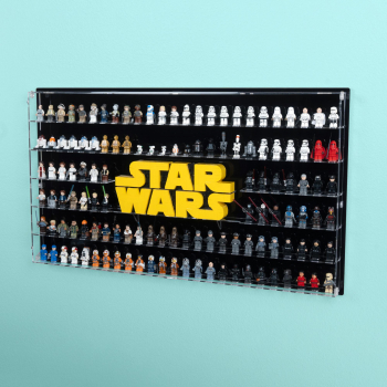 Wandvitrine LEGO® Star Wars für 128 Minifiguren
