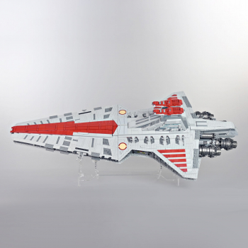 Preview: 2in1 Display Stand for LEGO 75367 Venator-Class Republic Attack Cruiser