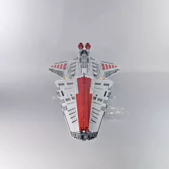 2in1 Display Stand for LEGO 75367 Venator-Class Republic Attack Cruiser