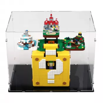 71395 Fragezeichen-Block aus Super Mario 64™ - XL Acryl Vitrine Lego