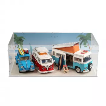 10279 VW T2 Camper Van Extended Display Case